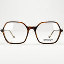 Lunettes de vue GLIM marron unisex – vue de face – Gango Brand