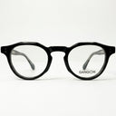 Lunettes de vue FROSTLINE noires unisex – vue de face – Gango Brand