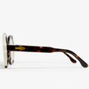 Lunettes de vue ICEBOUND marron femmes – vue trois quarts – Gango Brand