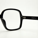 Lunettes de soleil PEARL noires femmes – vue de profil – Gango Brand