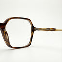 Lunettes de vue GLIM marron unisex – vue de profil – Gango Brand