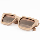 Lunettes de soleil SABLE marron femmes – vue arrière – Gango Brand