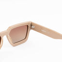 Lunettes de soleil SABLE marron femmes – vue trois quarts – Gango Brand