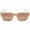 Lunettes de soleil SABLE marron femmes – détail de la monture – Gango Brand
