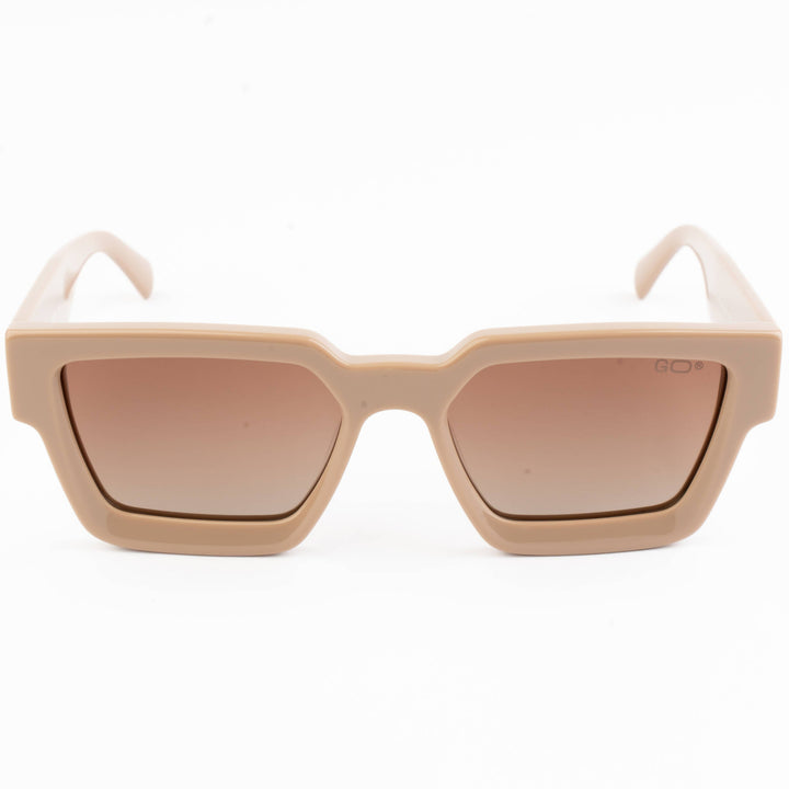 Lunettes de soleil SABLE marron femmes – détail de la monture – Gango Brand