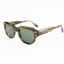 Lunettes de soleil SPARK jaunes unisex – vue trois quarts – Gango Brand