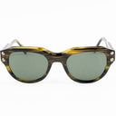 Lunettes de soleil SPARK jaunes unisex – vue de face – Gango Brand