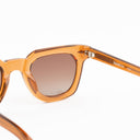 Lunettes de soleil GILD marron unisex – vue de profil – Gango Brand