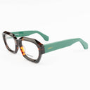 Lunettes de soleil IVY noires unisex – détail de la monture – Gango Brand