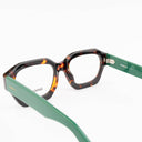 Lunettes de soleil IVY noires unisex – vue trois quarts – Gango Brand