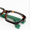 Lunettes de soleil IVY noires unisex – vue de profil – Gango Brand