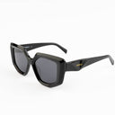 Lunettes de soleil ECLIPSE noires femmes – vue de profil – Gango Brand