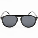 Lunettes de soleil SHADY noires unisex – vue de face – Gango Brand