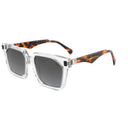 Lunettes de soleil REGAL blanches unisex – vue de face – Gango Brand