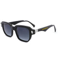 Lunettes de soleil STORM noires unisex – vue de face – Gango Brand
