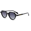 Lunettes de soleil B-FROSTY noires unisex – vue de profil – Gango Brand