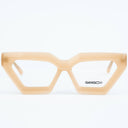 Lunettes de soleil LEMONADE beige femmes – vue de face – Gango Brand