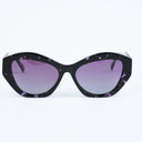 Lunettes de soleil JET violettes femmes – vue de face – Gango Brand