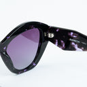 Lunettes de soleil JET violettes femmes – vue de profil – Gango Brand