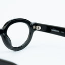Lunettes de soleil ASH noires femmes – vue de profil – Gango Brand
