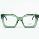 Lunettes de soleil OLIVE vertes femmes – vue de face – Gango Brand