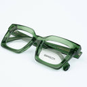 Lunettes de soleil OLIVE vertes femmes – vue arrière – Gango Brand
