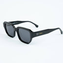 Lunettes de soleil BREEZE noires unisex – détail de la monture – Gango Brand