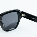 Lunettes de soleil BREEZE noires unisex – vue de profil – Gango Brand