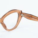 Lunettes de soleil PURE marron femmes – vue de profil – Gango Brand