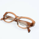 Lunettes de soleil PURE marron femmes – vue trois quarts – Gango Brand