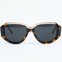 Lunettes de soleil DUNE marron femmes – vue de face – Gango Brand
