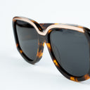 Lunettes de soleil DUNE marron femmes – vue de profil – Gango Brand