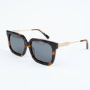 Lunettes de soleil RUBY marron unisex – détail de la monture – Gango Brand
