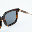 Lunettes de soleil RUBY marron unisex – vue de profil – Gango Brand