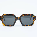 Lunettes de soleil FLAME marron unisex – vue de face – Gango Brand