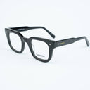 Lunettes de soleil NAT noires unisex – détail de la monture – Gango Brand