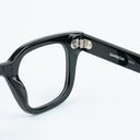 Lunettes de soleil NAT noires unisex – vue trois quarts – Gango Brand