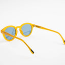 Lunettes de soleil CITRINE jaunes unisex – vue de profil – Gango Brand