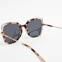 Lunettes de soleil BLAZE marron femmes – vue de profil – Gango Brand