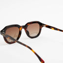 Lunettes de soleil COPPER marron femmes – vue trois quarts – Gango Brand