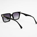 Lunettes de soleil B-REGAL noires femmes – vue de profil – Gango Brand