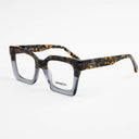 Lunettes de soleil LUSH grises femmes – vue de face – Gango Brand