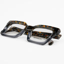 Lunettes de soleil LUSH grises femmes – vue de profil – Gango Brand