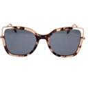 Lunettes de soleil BLAZE marron femmes – vue de face – Gango Brand