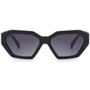 Lunettes de soleil RAVEN noires femmes – vue de face – Gango Brand