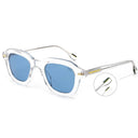 Lunettes de soleil SKY blanches unisex – vue de profil – Gango Brand