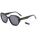 Lunettes de soleil MOCHA noires unisex – vue de face – Gango Brand