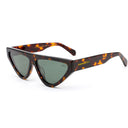 Lunettes de soleil JETTY marron unisex – vue de profil – Gango Brand