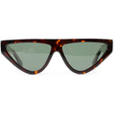 Lunettes de soleil JETTY marron unisex – vue de face – Gango Brand
