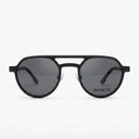 Lunettes de vue VECTRA noires unisex – vue de profil – Gango Brand